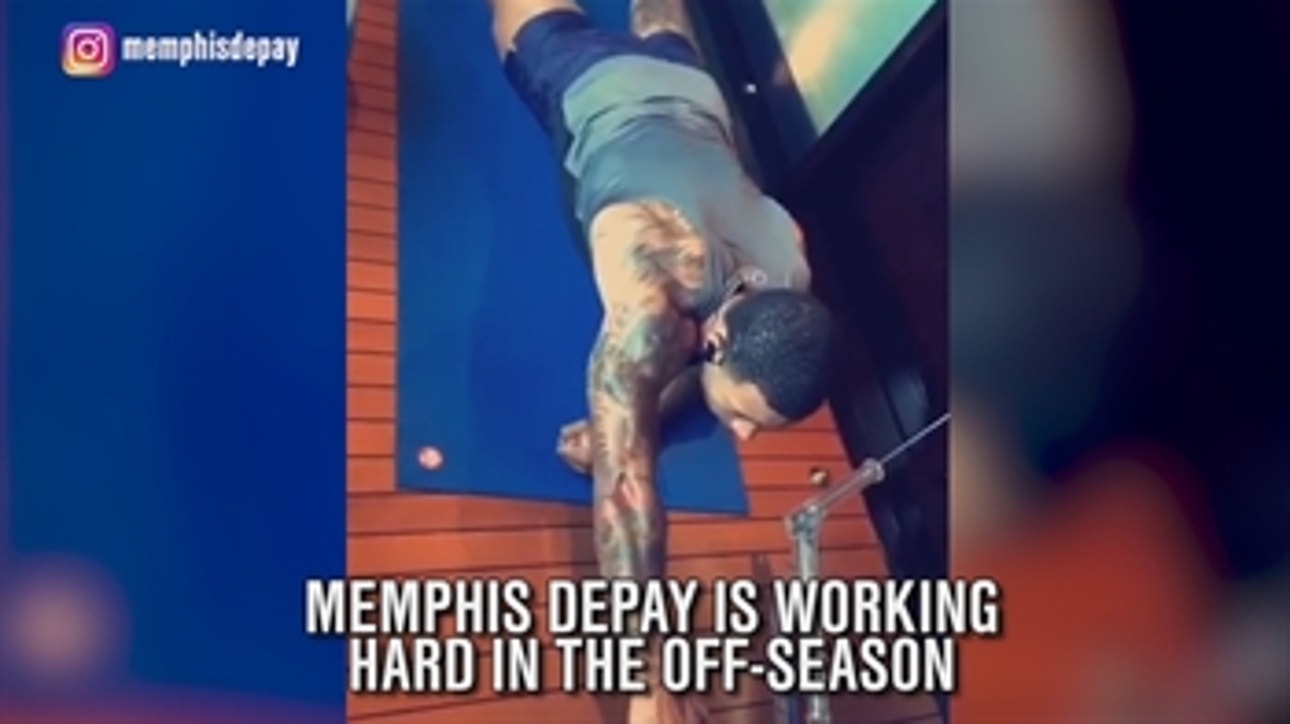 Memphis Depay is crushing it in the off-season