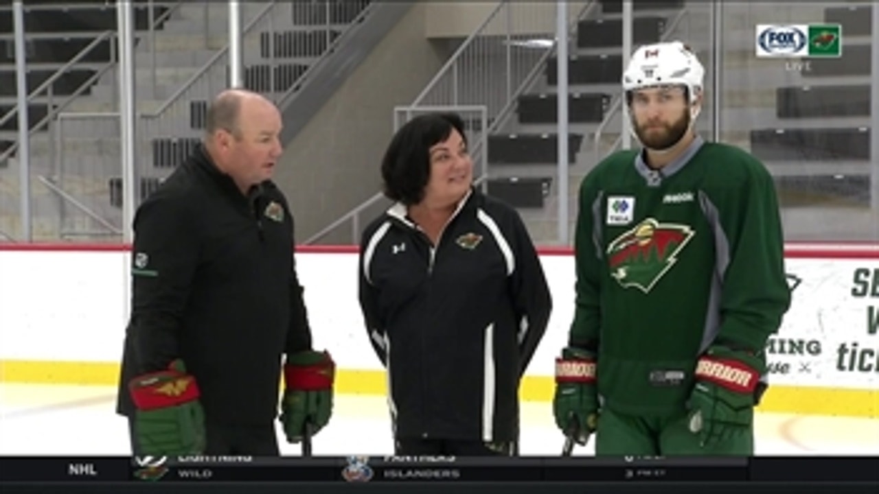 On-Ice Instructional: Improve your stride with Wild's Zucker