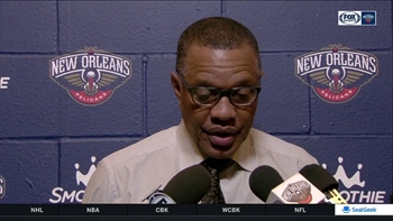 Alvin Gentry on Pelicans rout of the Cavaliers