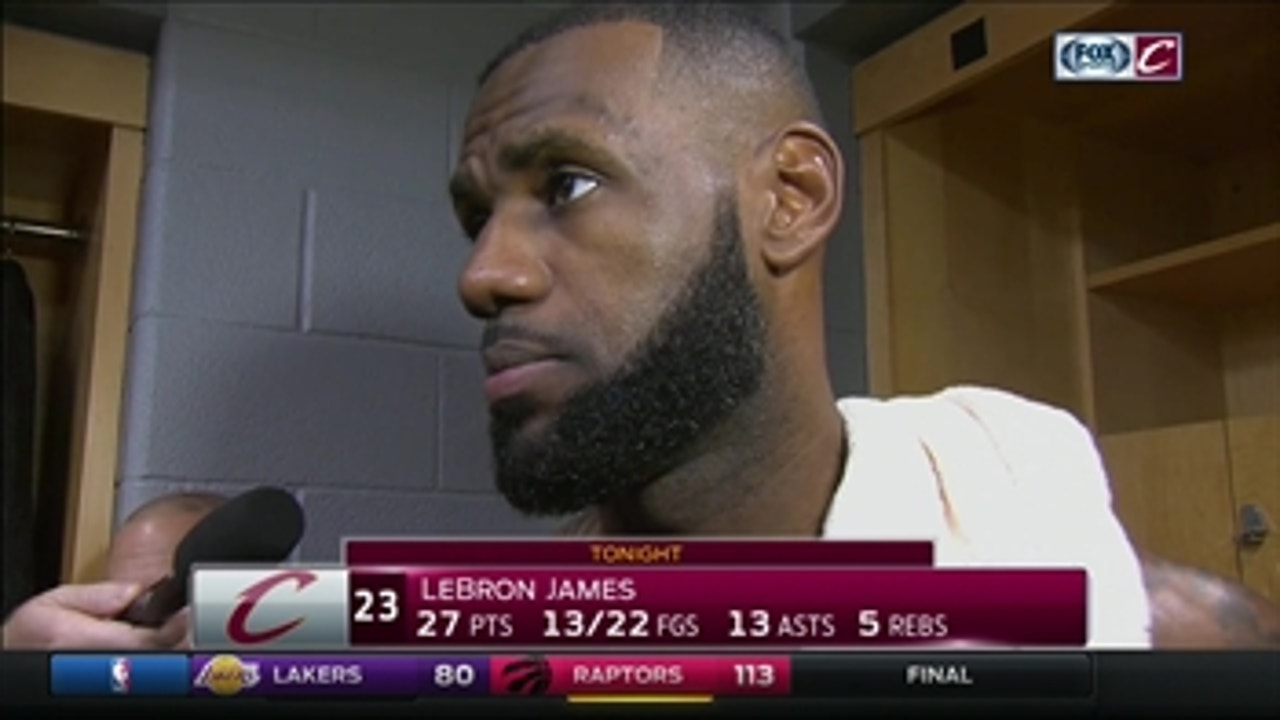 LeBron James stresses repeatedly that Cavs need to get better