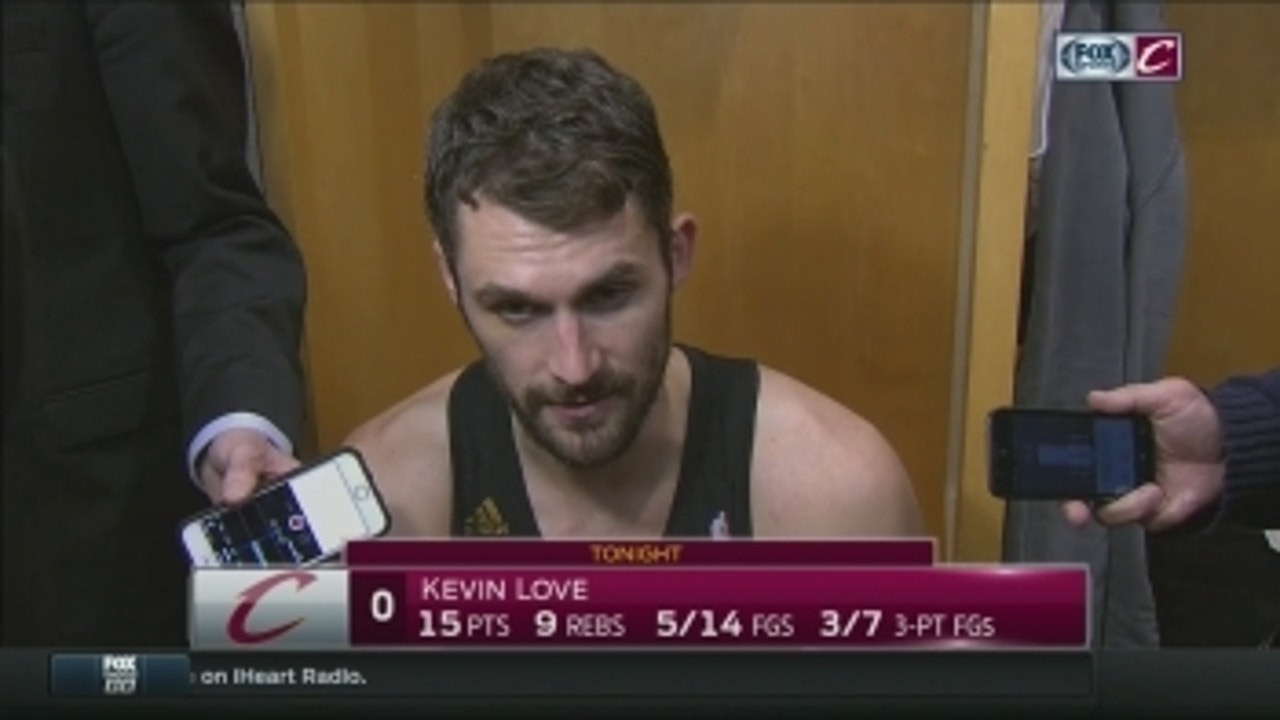 Kevin Love believes Cavs need to trust and help each other more