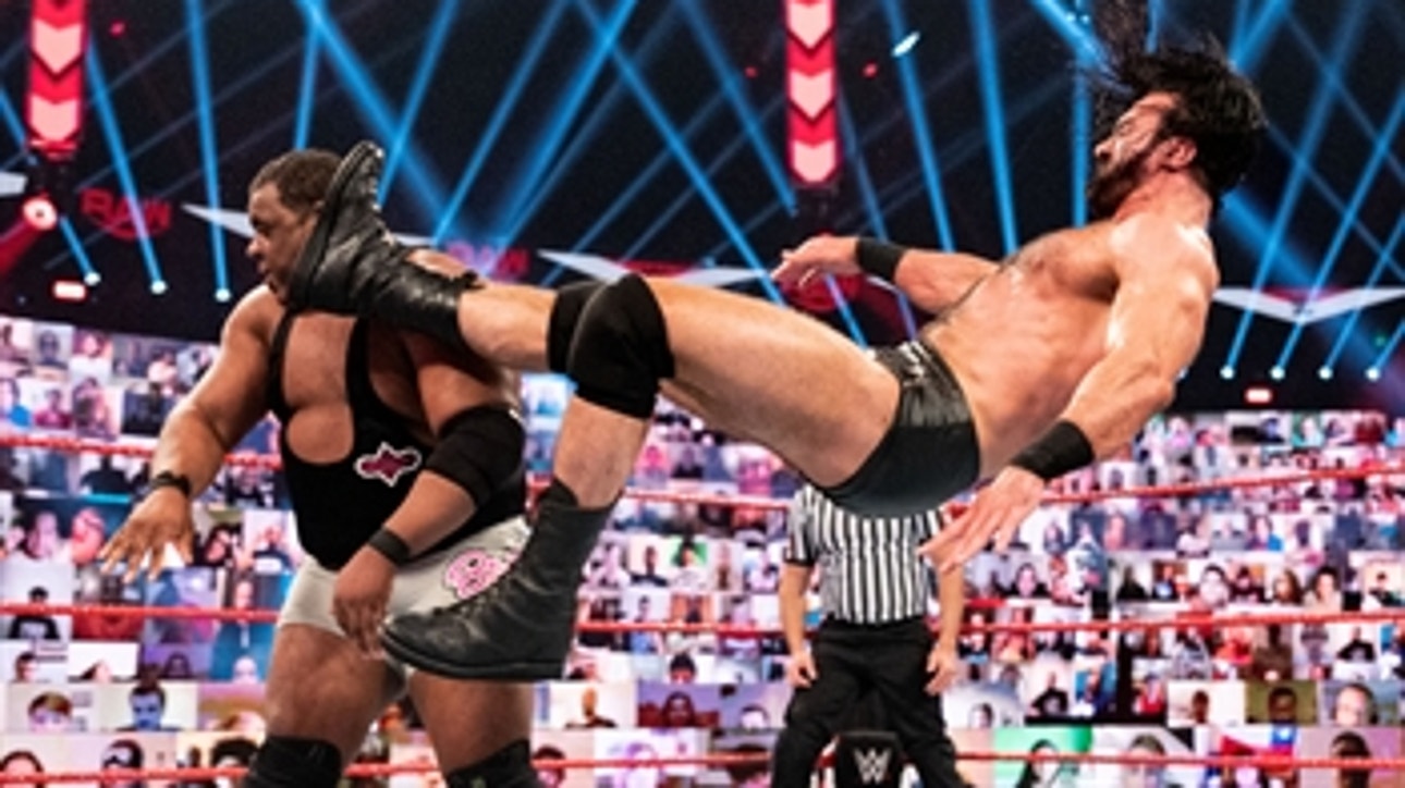 Drew McIntyre vs. Keith Lee: Raw, Sept. 21, 2020 (Full Match)