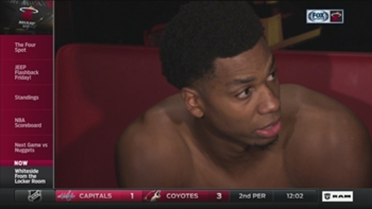 Heat's Whiteside says teammates working on craft isn't for 'show'