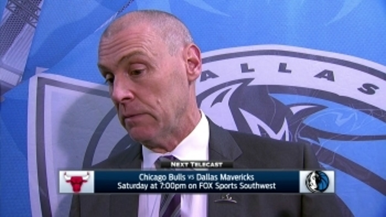 Rick Carlisle: 'I thought we were right there'