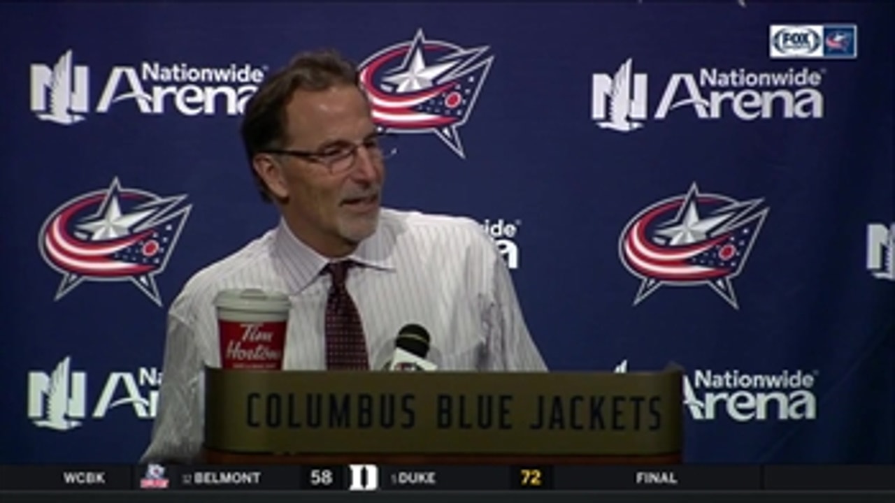 John Tortorella letting the Blue Jackets play it out during seven game win streak
