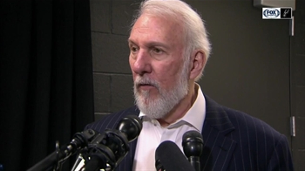 Popovich was his usual charismatic self after defeating Minnesota
