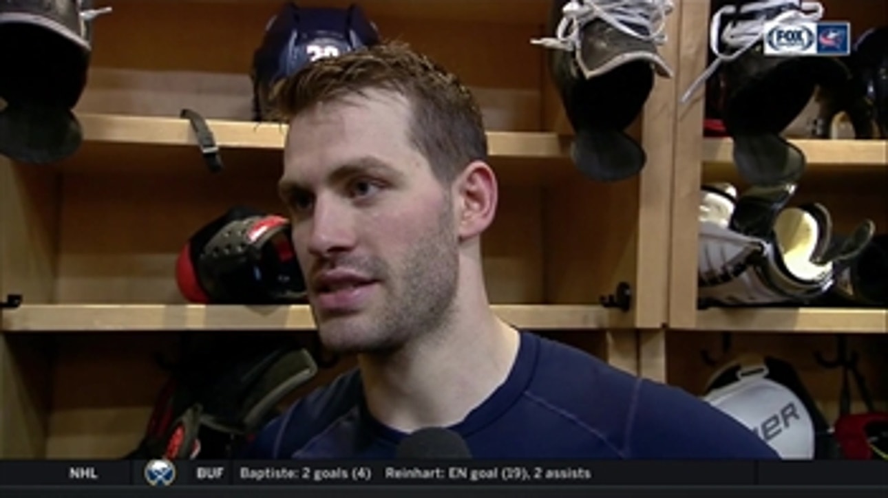 Boone Jenner believes the Blue Jackets are building more momentum after each win