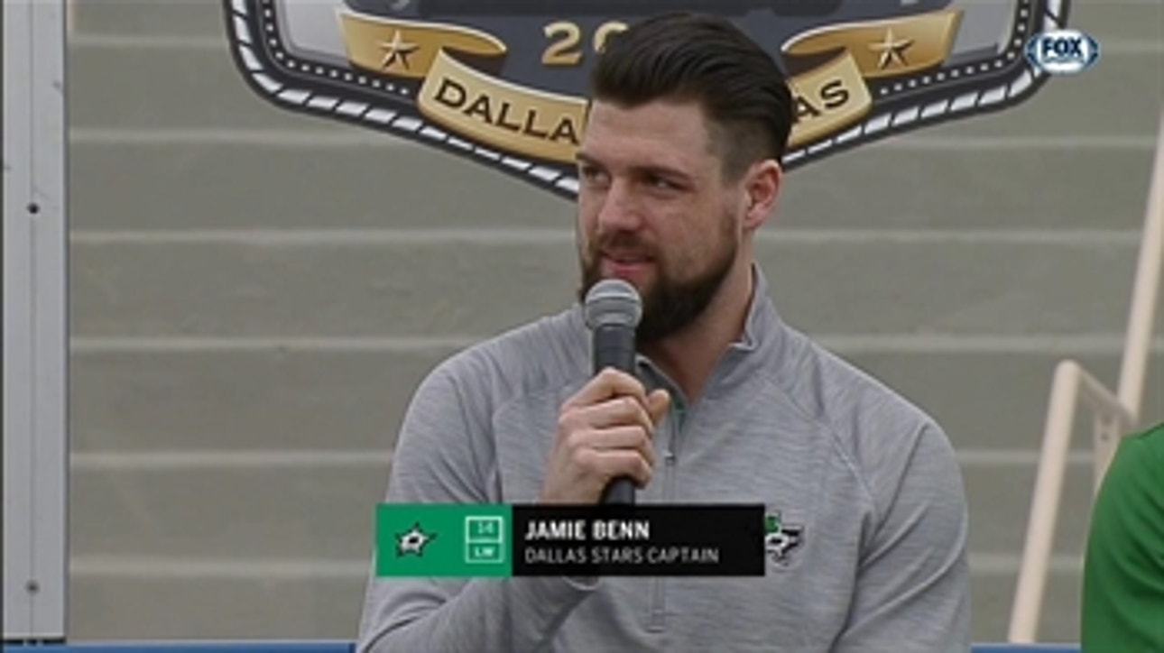 Jamie Benn on Winter Classic: 'It should be a pretty intense game'