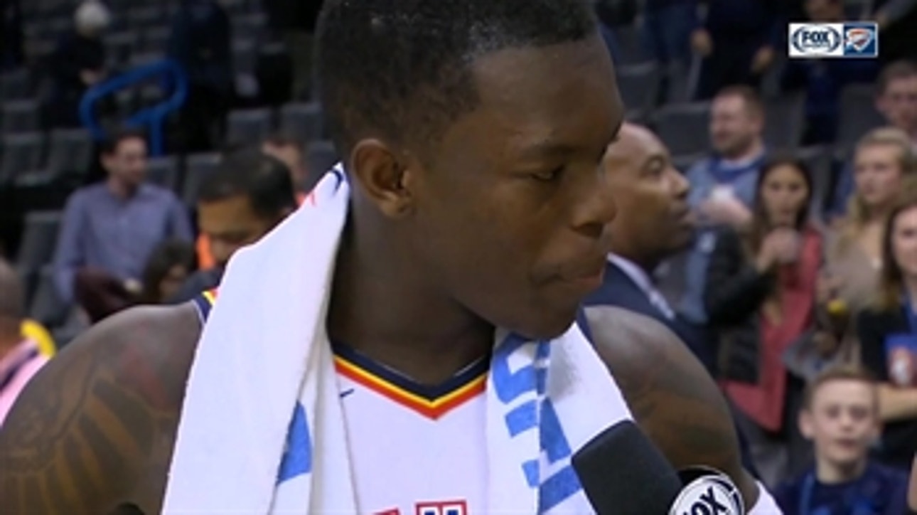 Dennis Schroder on making adjustments, win over Memphis