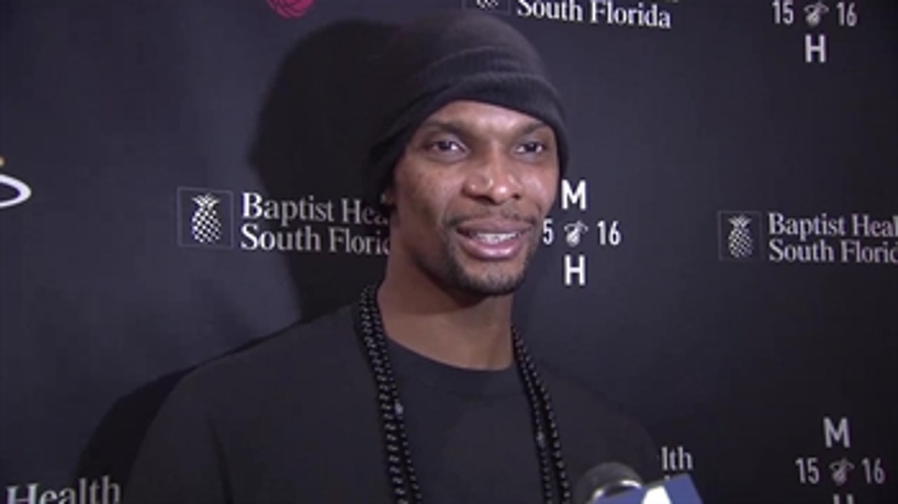 Chris Bosh: 'We've got plenty of time to figure things out'