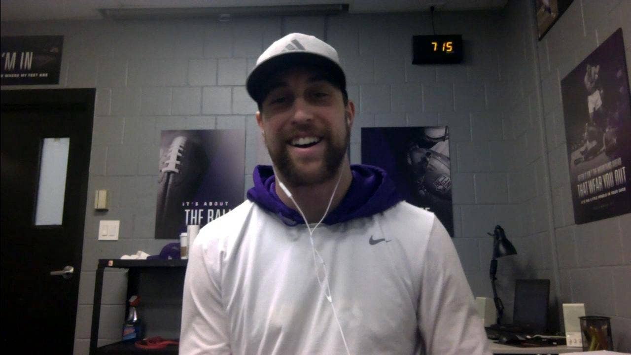 Adam Thielen joins Nick and Cris to talk win vs Saints, facing Eagles ' FIRST THINGS FIRST