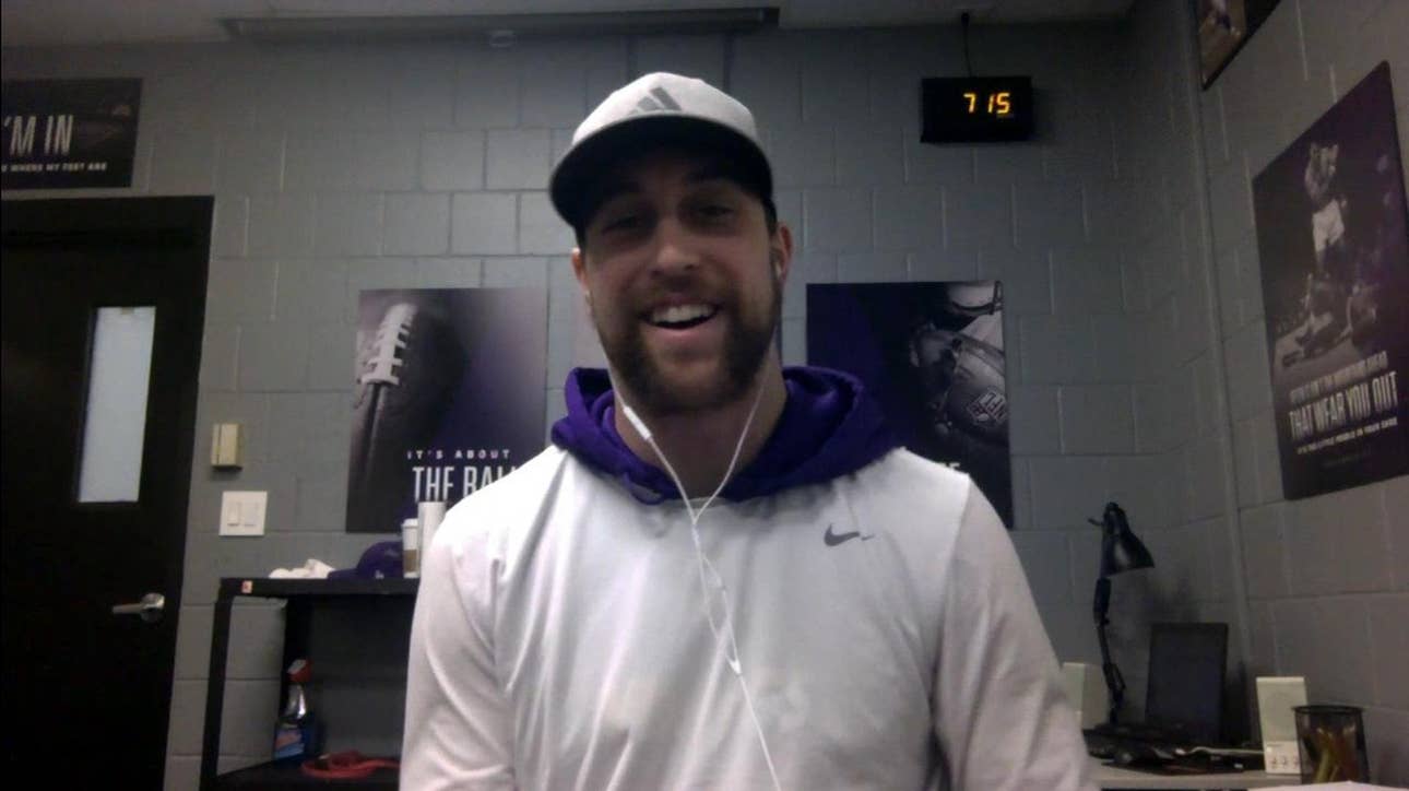 Adam Thielen joins Nick and Cris to talk win vs Saints, facing Eagles ' FIRST THINGS FIRST