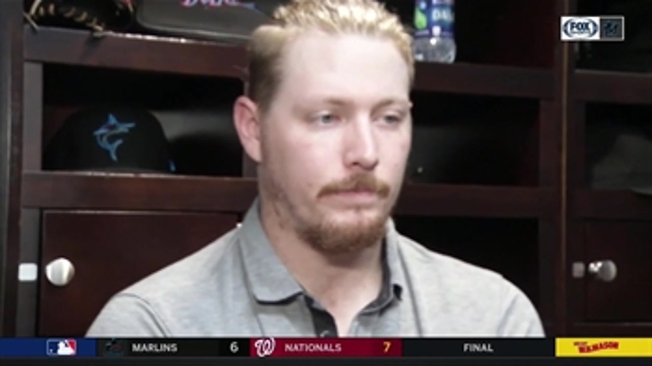 Ryne Stanek reflects on his performance against Nats