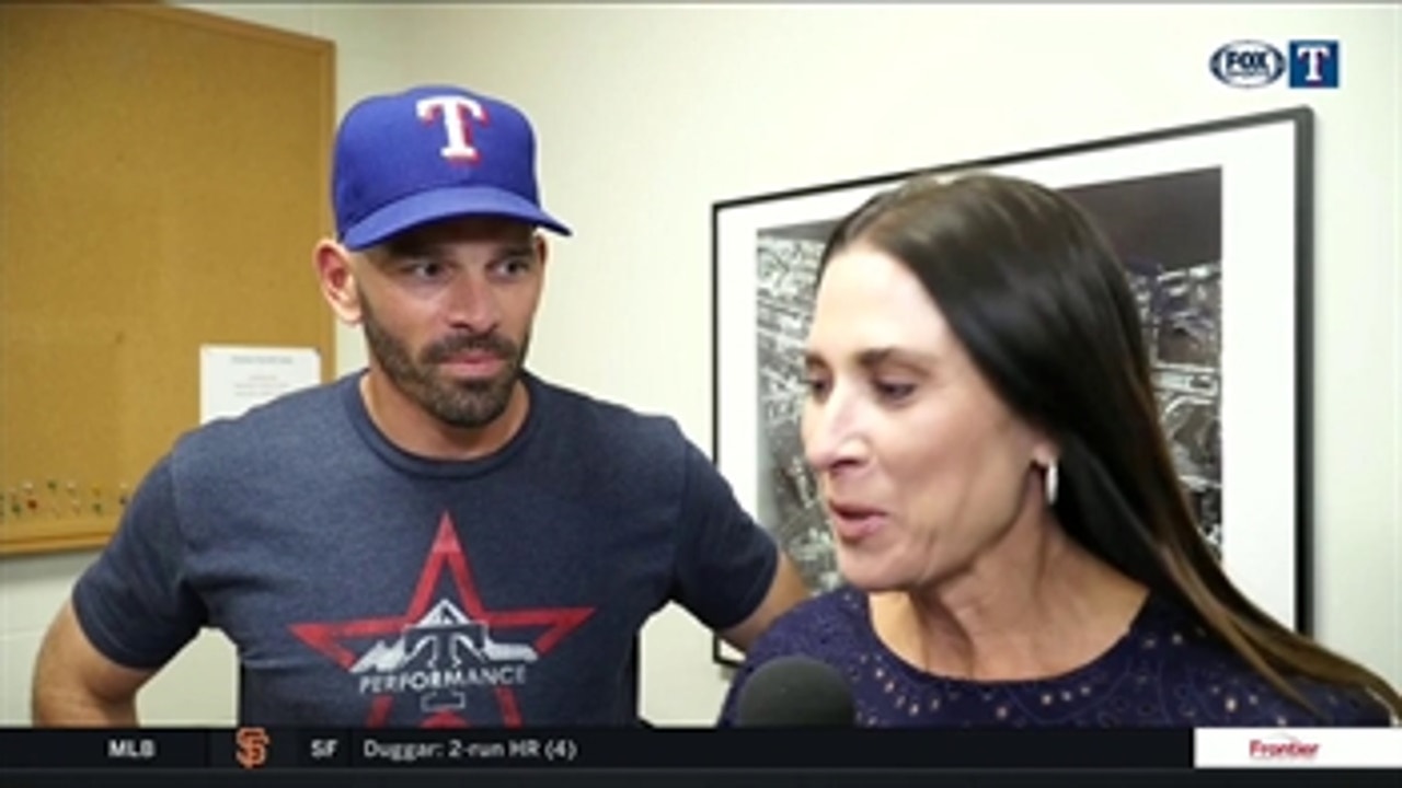 Chris Woodward on Rangers win, what led to first career ejection ' Rangers Live