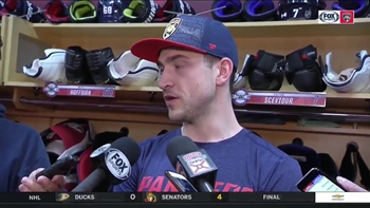 Colton Sceviour talks the Panthers win, response after both goals