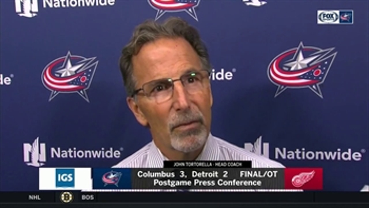 Torts won't get in Bread's way late in games, praises Korpisalo and Dubinsky's line
