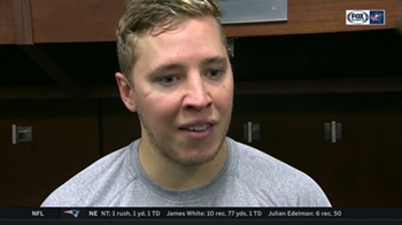 Cam Atkinson says CBJ 'weathered the storm' to victory in season opener