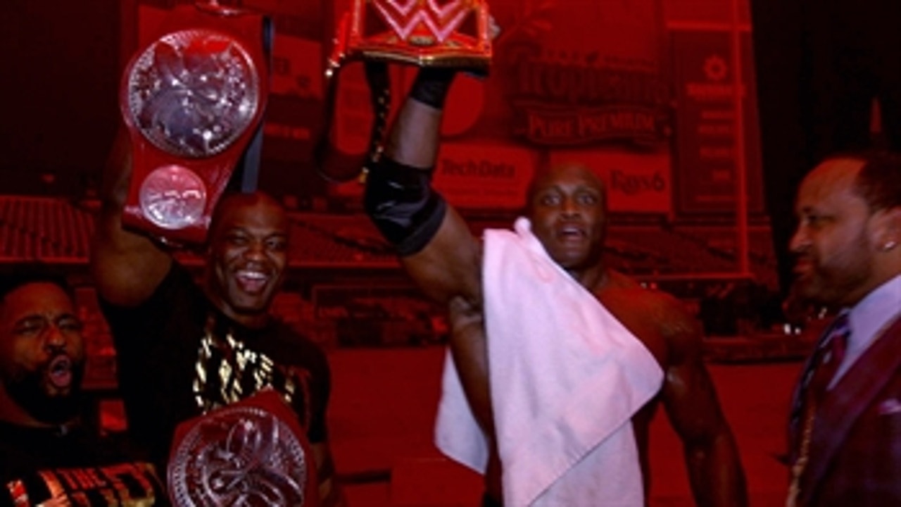 The Hurt Business celebrates Bobby Lashley's WWE Title win: WWE Network Exclusive, Mar. 1, 2021