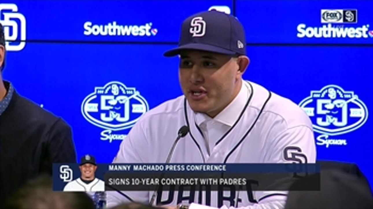 Manny Machado: This is just the beginning; I'm going to bring it every day