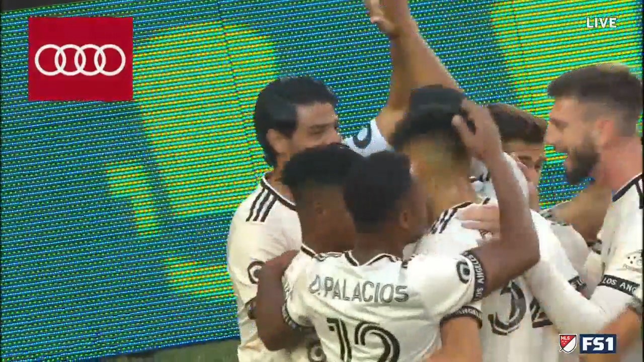 Diego Rossi hits Carlos Vela for LAFC 17th-minute equalizer vs. Timbers