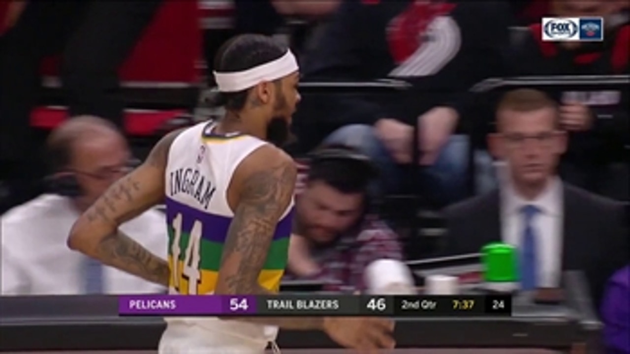 HIGHLIGHTS: Brandon Ingram with the Beautiful Pass