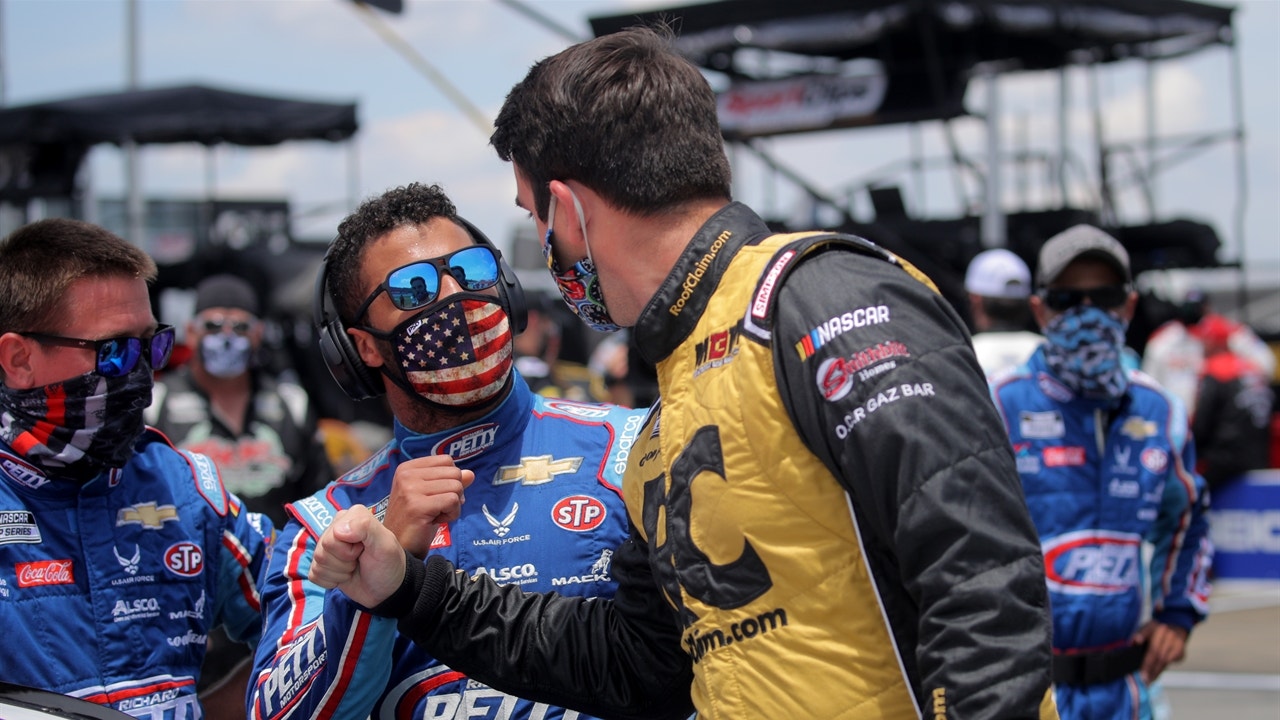 Chris Broussard: It was very emotional to see NASCAR drivers rally behind Bubba Wallace