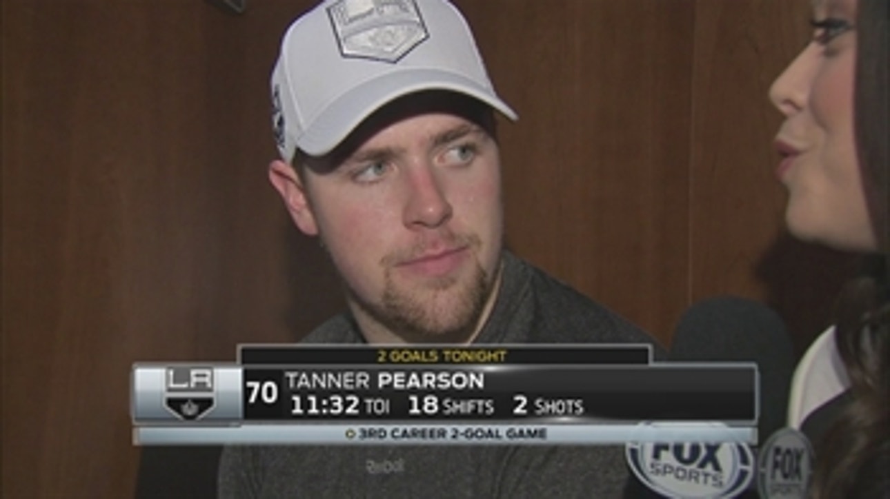 The Kings are 9-0-0 when Tanner Pearson scores this season