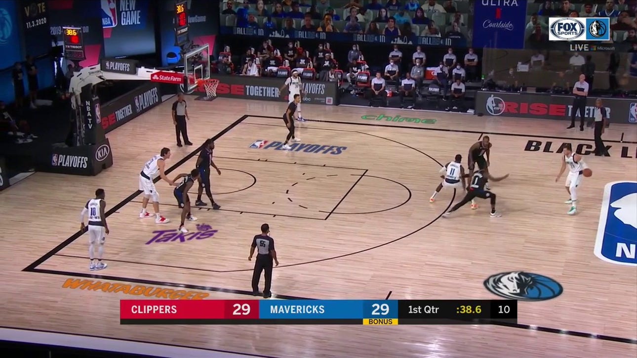 WATCH: Luka Doncic DRAINS a Deep 1st Quarter Three