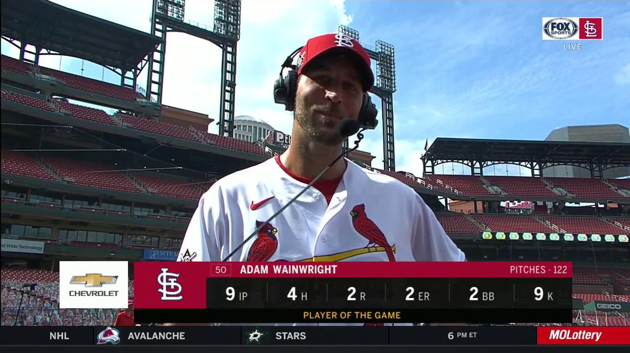 Wainwright after throwing 23rd career complete game: 'It's good to be back'