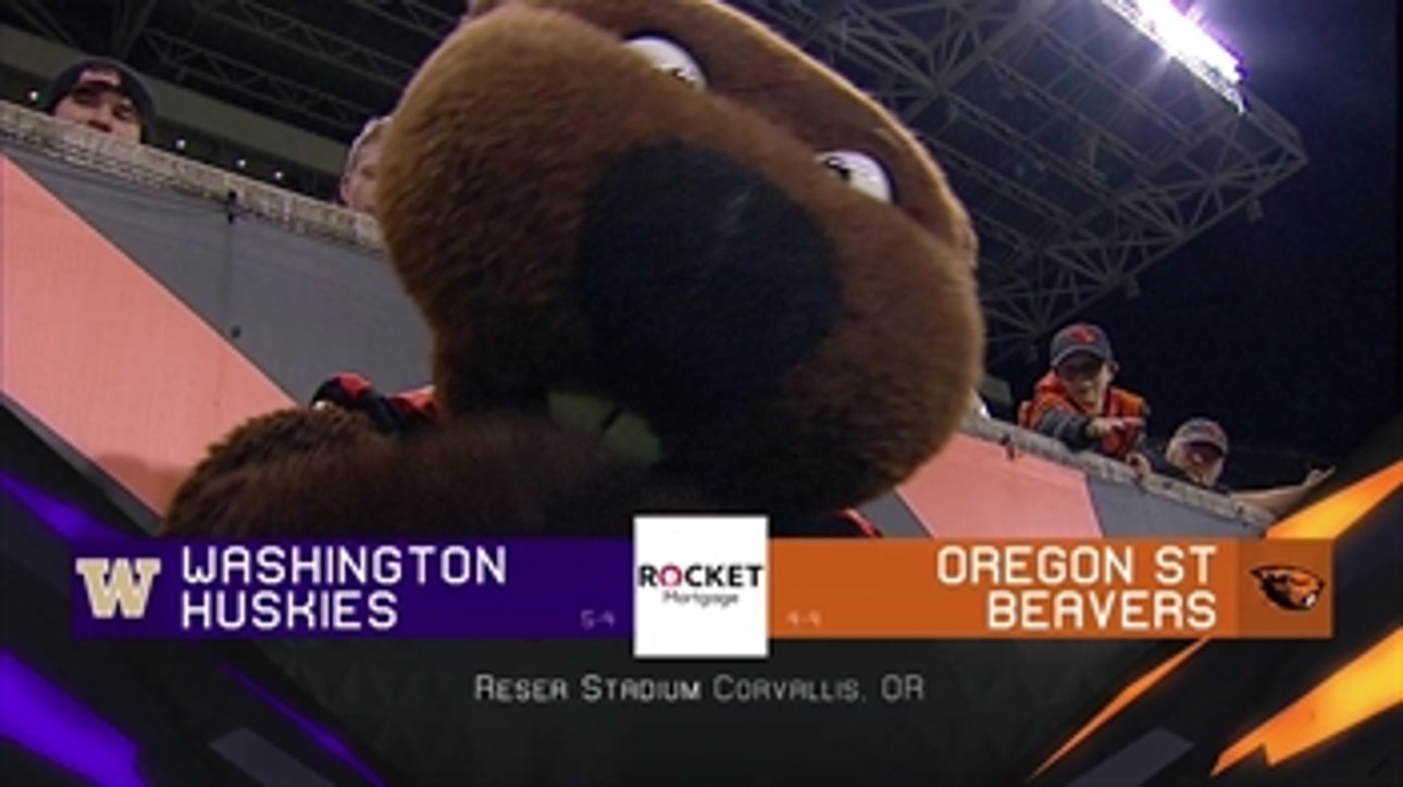 The Washington Huskies defense dominates the Oregon State Beavers 19-7
