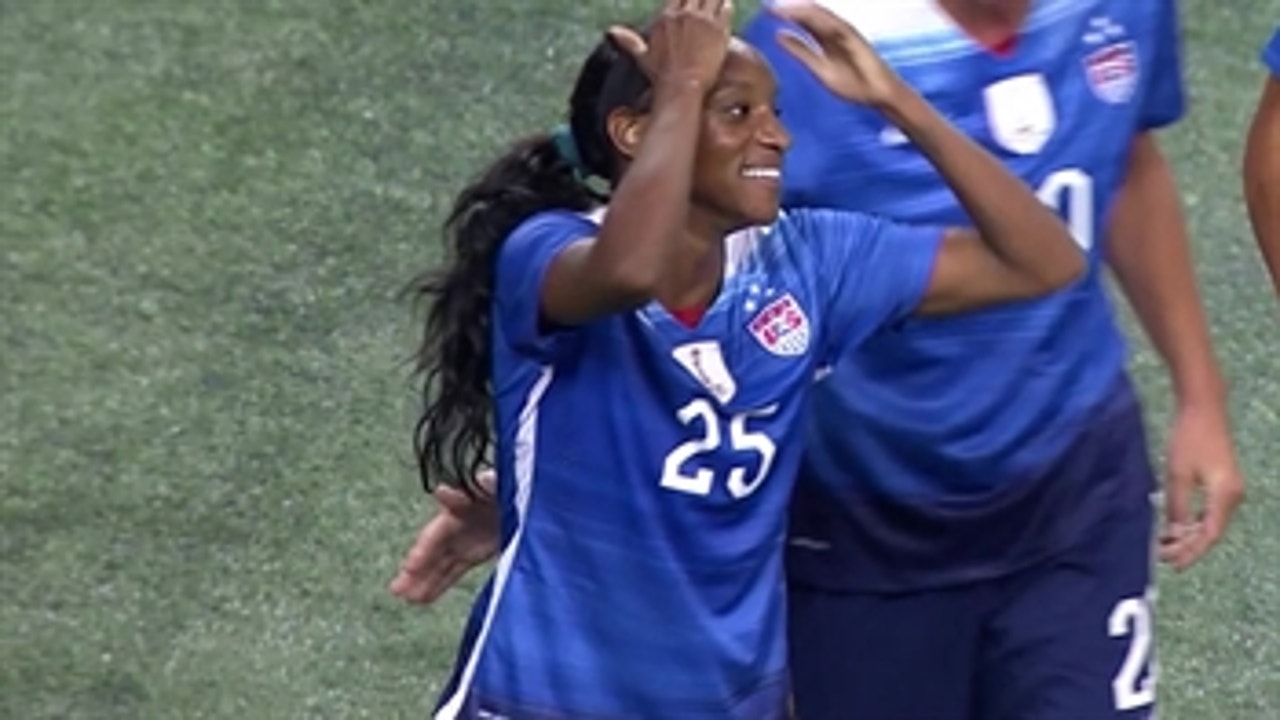 Dunn extends USWNT lead to 5-0 - 2015 International Friendly Highlights