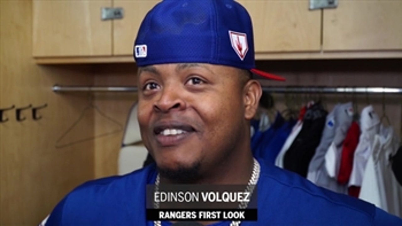 Edinson Volquez feeling good as innings extend ' Rangers First Look