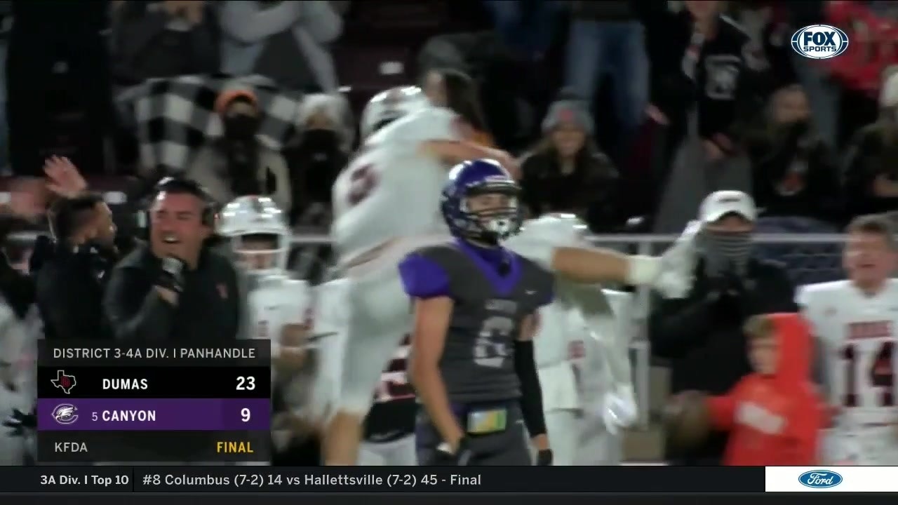 HIGHLIGHTS: DUMAS vs 5 CANYON | High School Scoreboard Live