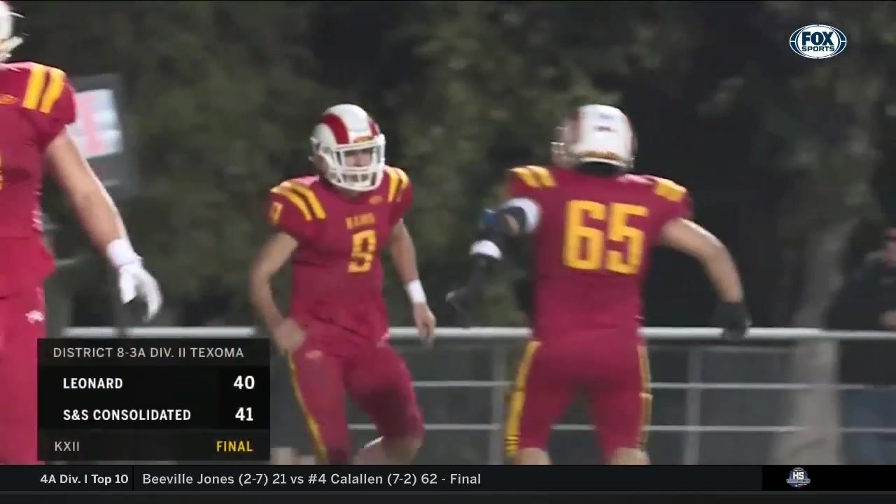 HIGHLIGHTS: LEONARD vs SS CONSOLIDATED  | High School Scoreboard Live