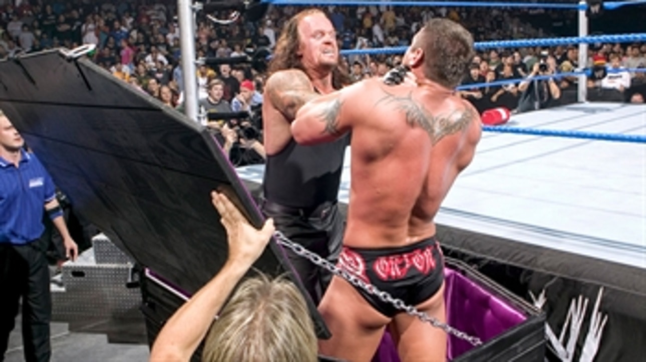 Undertaker vs. Randy Orton & "Cowboy" Bob Orton - Handicap Casket Match: WWE No Mercy 2005 (Full Match)