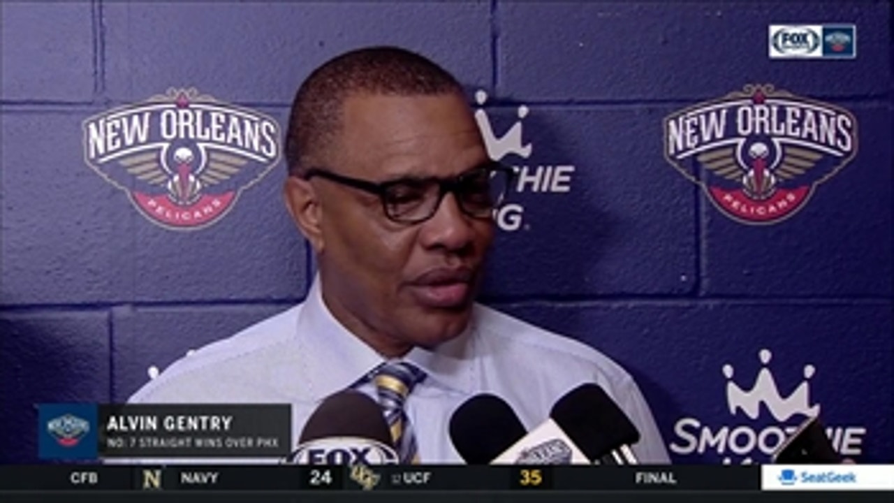 Alvin Gentry on Pelicans defeating the Suns 119-99