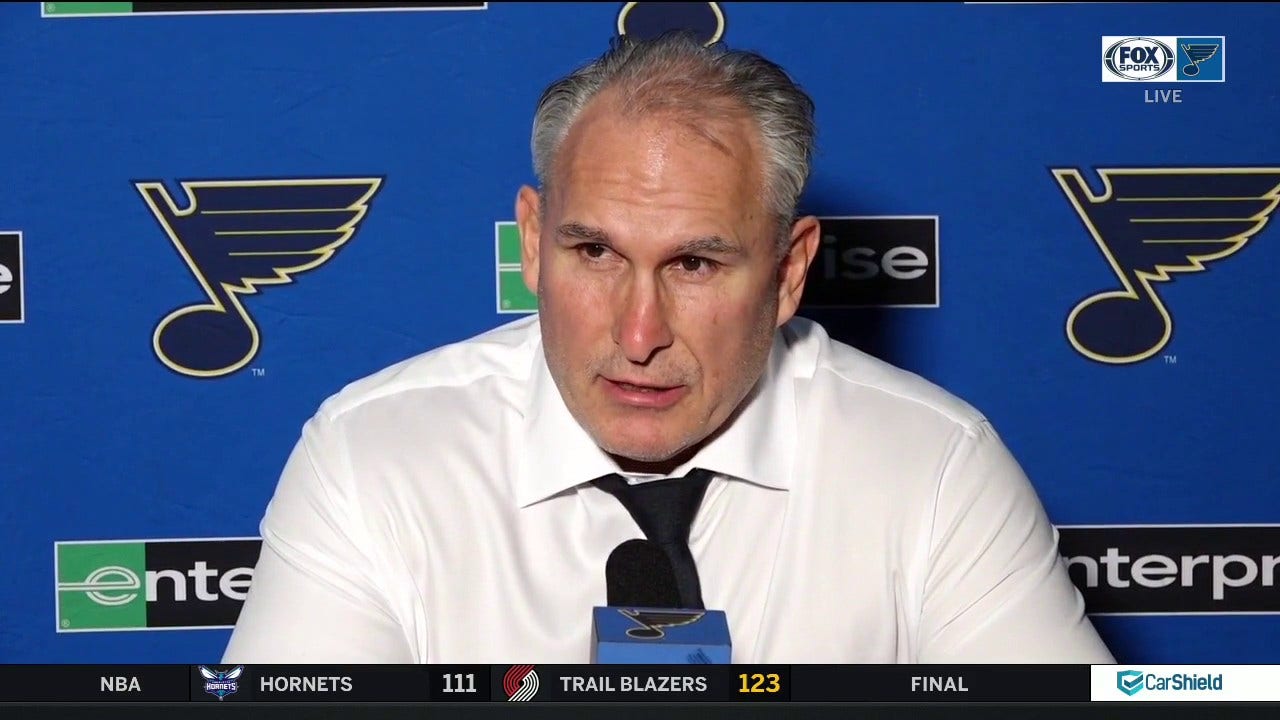 Berube: 'We hung on and won a game, and that's all that matters'