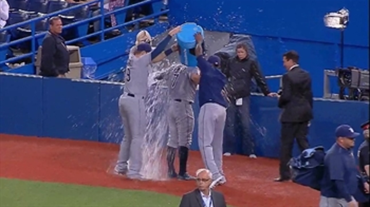 Rays' Logan Morrison hits first RBIs of season in rout of Jays