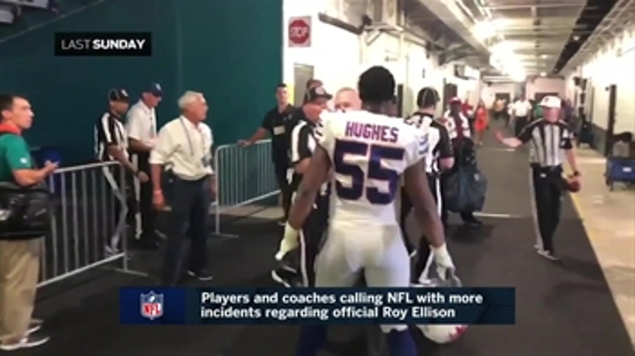 NFL places referee on administrative leave for being 'verbally abusive' to players