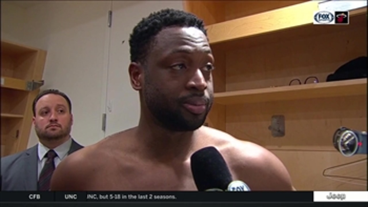 Dwyane Wade on his Heat record-setting performance, loss in Toronto