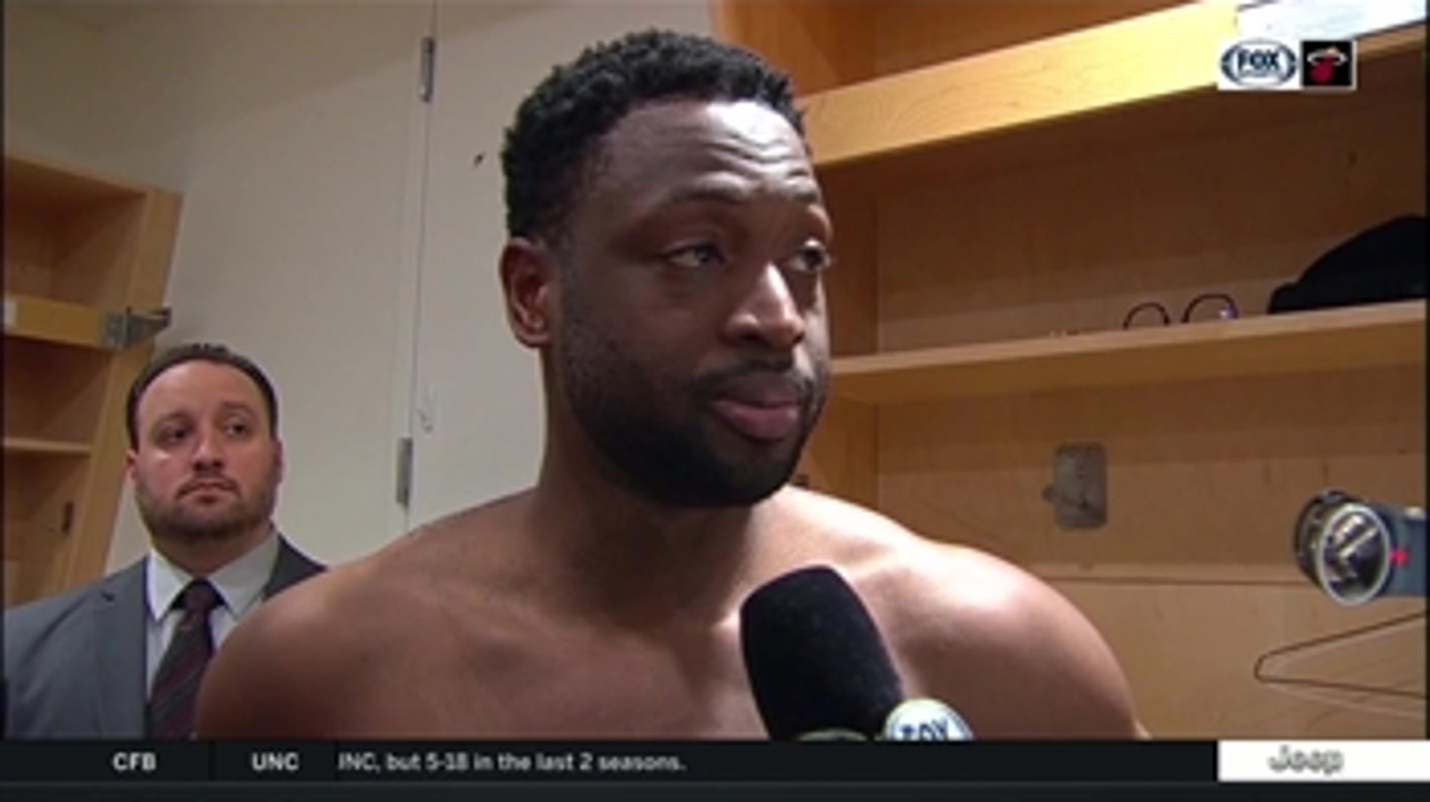 Dwyane Wade on his Heat record-setting performance, loss in Toronto