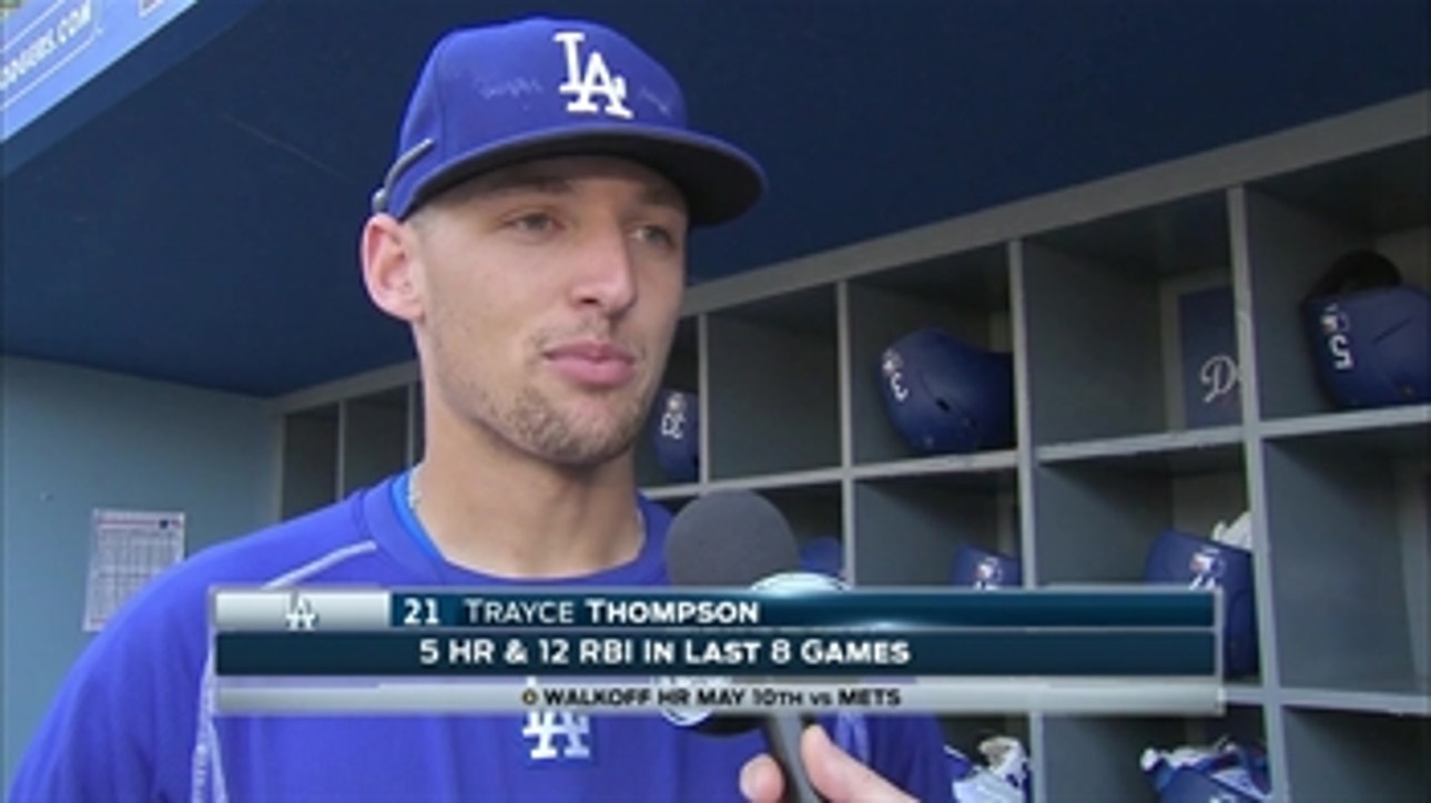 Local product Trayce Thompson talks about making the bigs and brother Klay Thompson