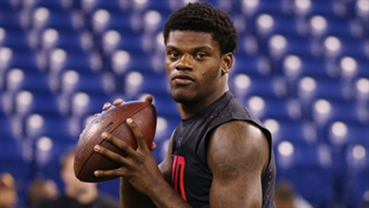 Jason Whitlock on Lamar Jackson: 'To me, he's a second or third round pick'