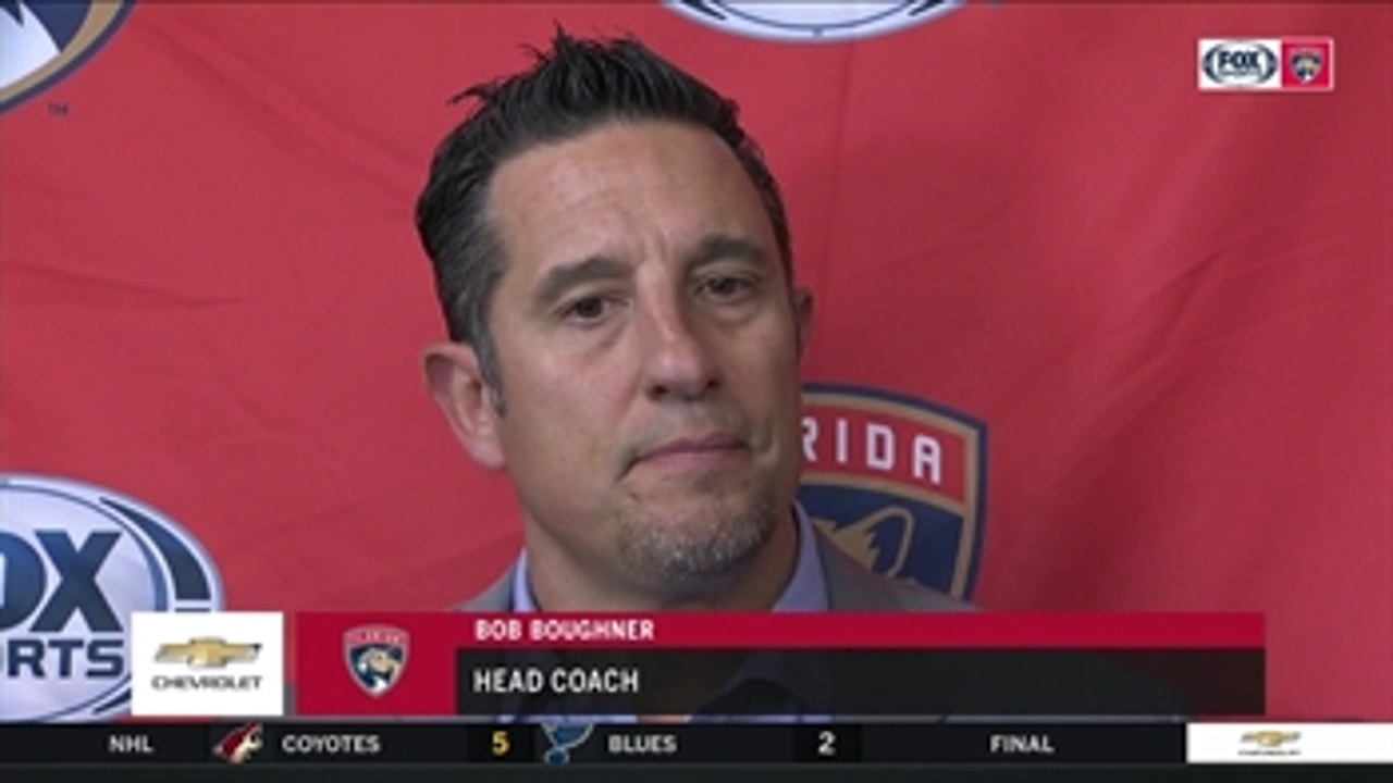 Bob Boughner: 'We just couldn't find that goal we needed'
