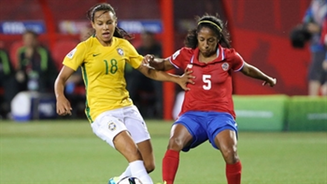 Costa Rica vs. Brazil - FIFA Women's World Cup 2015 Highlights
