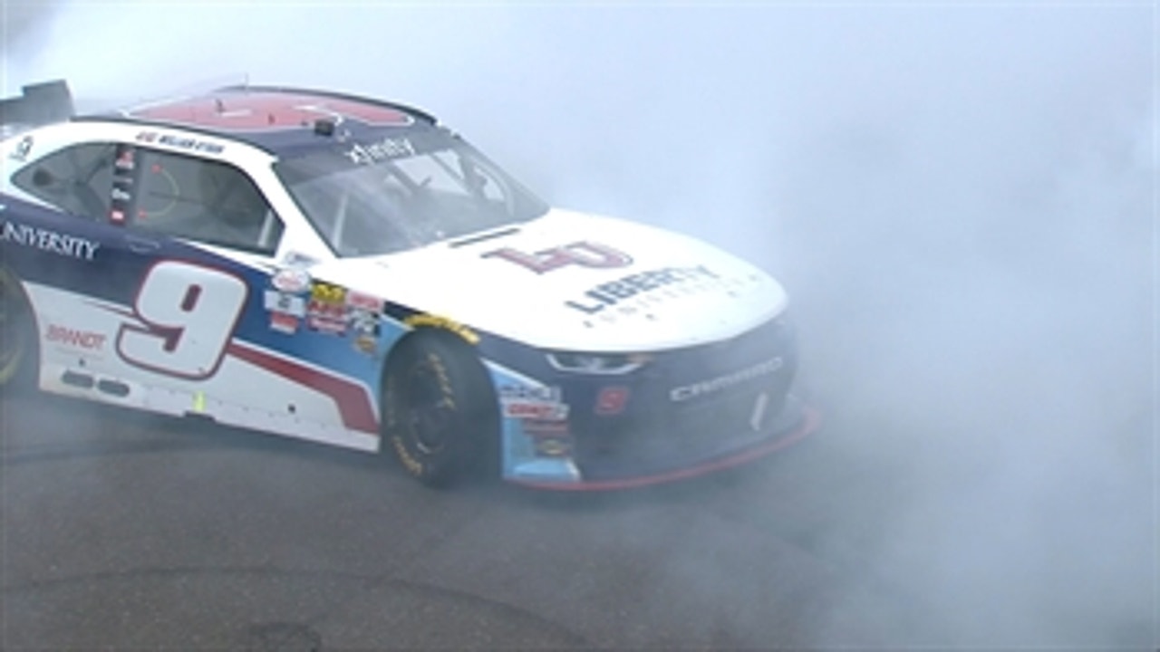 William Byron holds off Paul Menard to win at Indianapolis ' 2017 NASCAR XFINITY SERIES