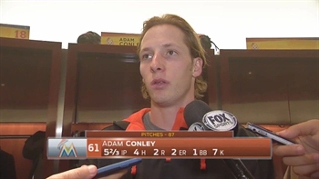 Adam Conley says it was a battle against Reds