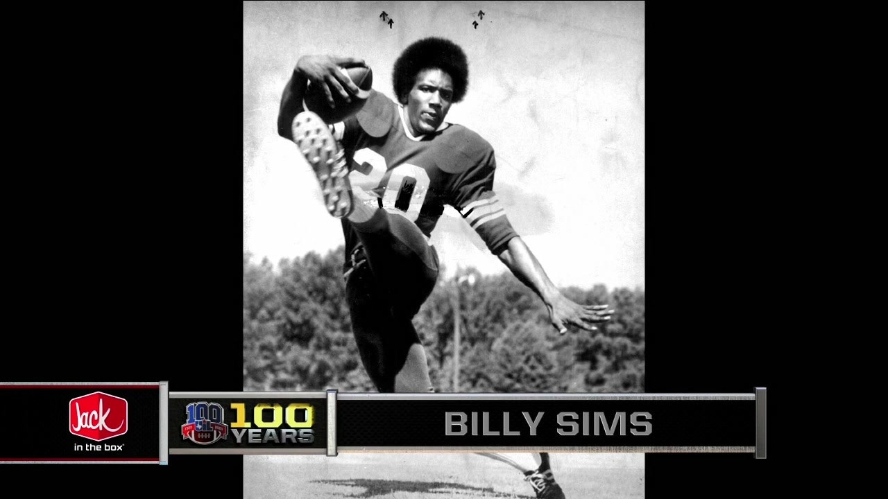 Billy Sims  ' UIL 100 Years Presented By Jack In the Box