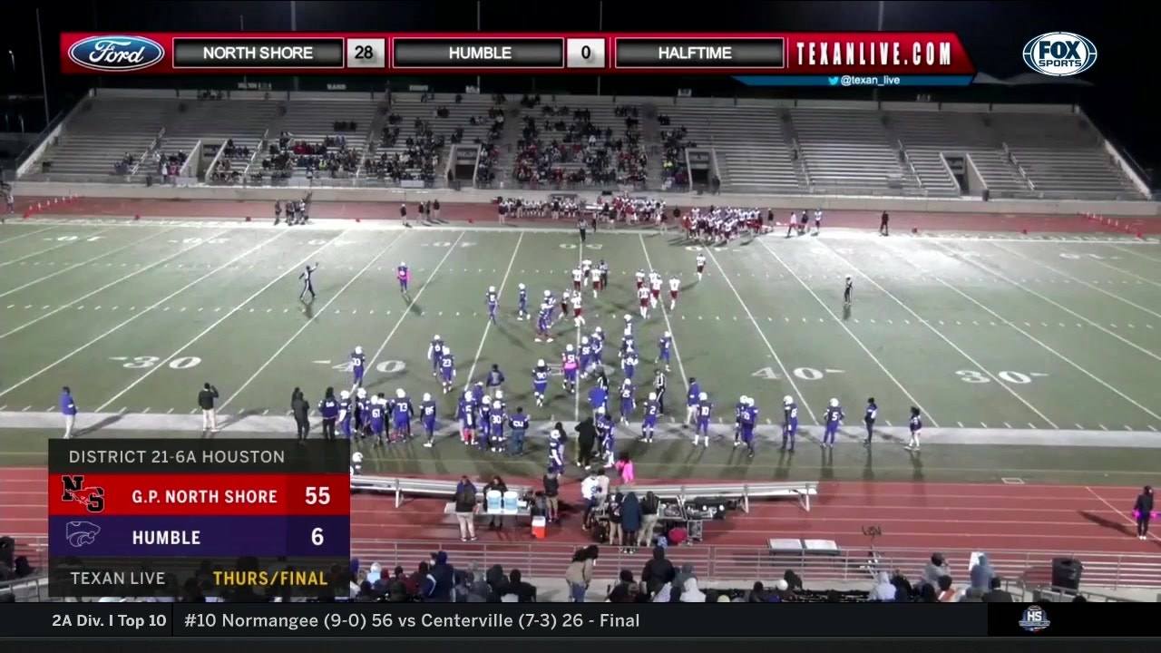 HIGHLIGHTS: NORTH SHORE vs HUMBLE | High School Scoreboard Live
