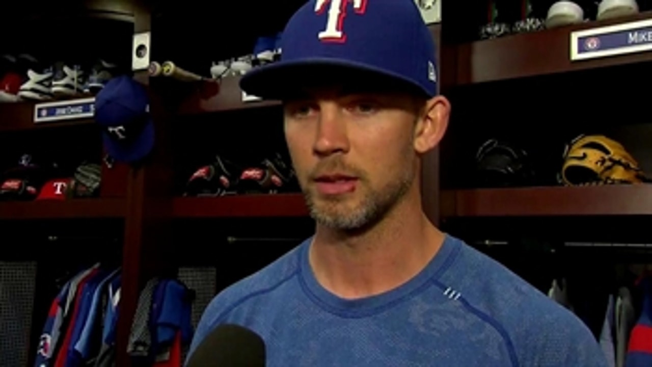 Mike Minor talks adjusting in Texas loss to Detroit